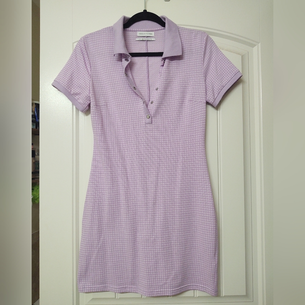UO Checker Print Dress